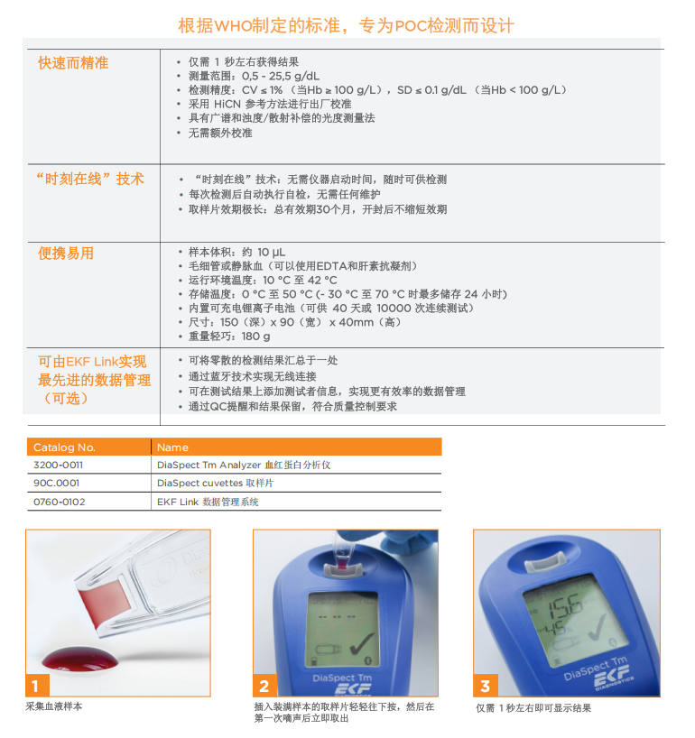 便携式血红蛋白分析仪