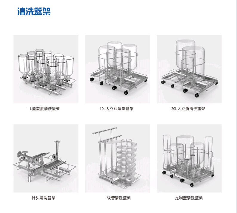 清洗架