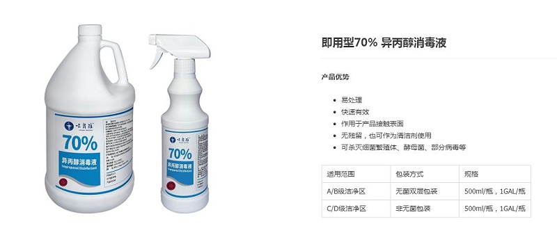 70%异丙醇消毒液