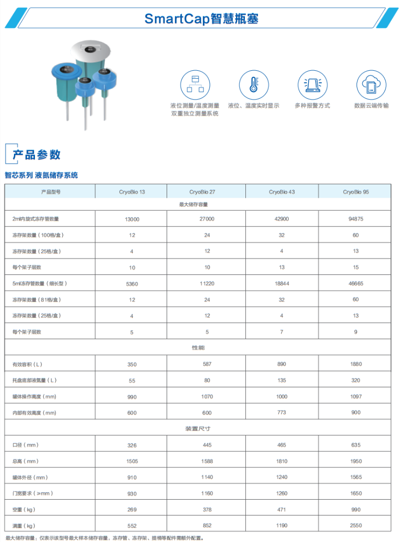 智能化液氮干细胞存储系统10 智能化液氮干细胞存储系统10