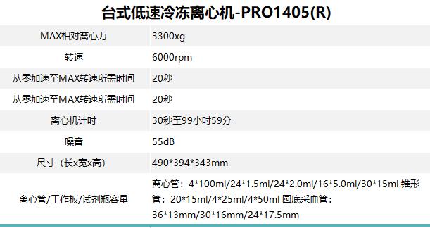 台式低速冷冻离心机