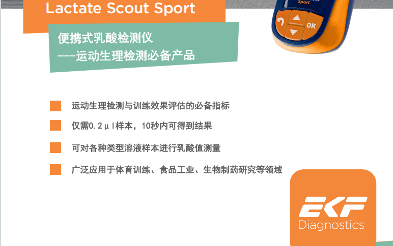 便携式乳酸分析设备